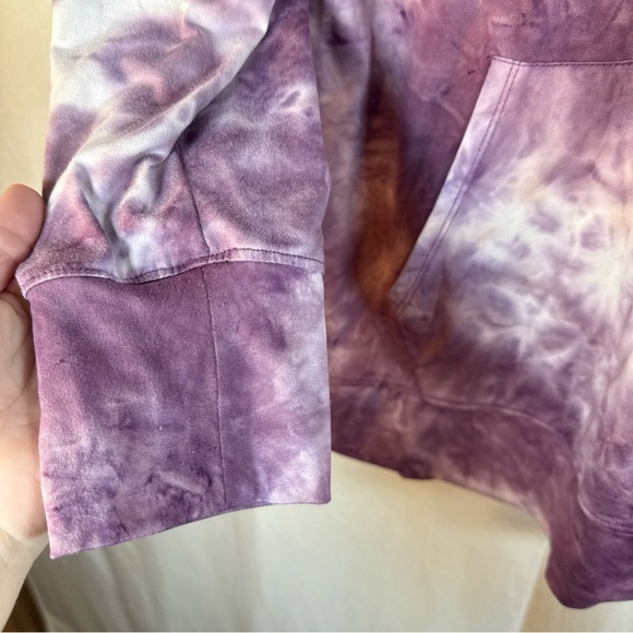 RBX Purple Tie-Dye Hoodie Size Medium NWOT - Picture 6 of 12